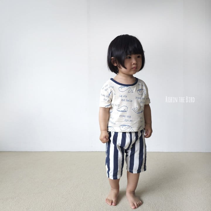 Saerobin - Korean Children Fashion - #stylishchildhood - Whale Short Sleeve Tee - 6