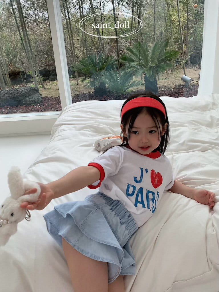 Saint Doll - Korean Children Fashion - #childofig - Paris Color Tee - 9