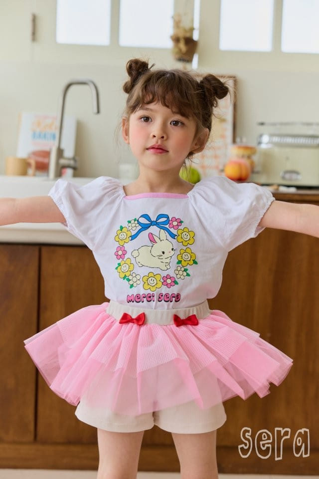 Sera - Korean Children Fashion - #Kfashion4kids - Raglan Daisy Tee - 6