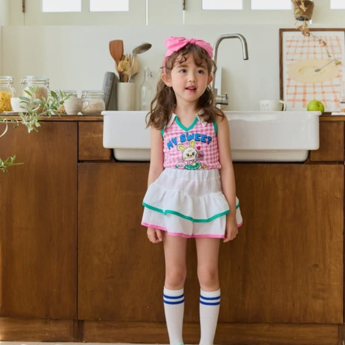 Sera - Korean Children Fashion - #Kfashion4kids - Gigimi Kan Kan Skirt Pants