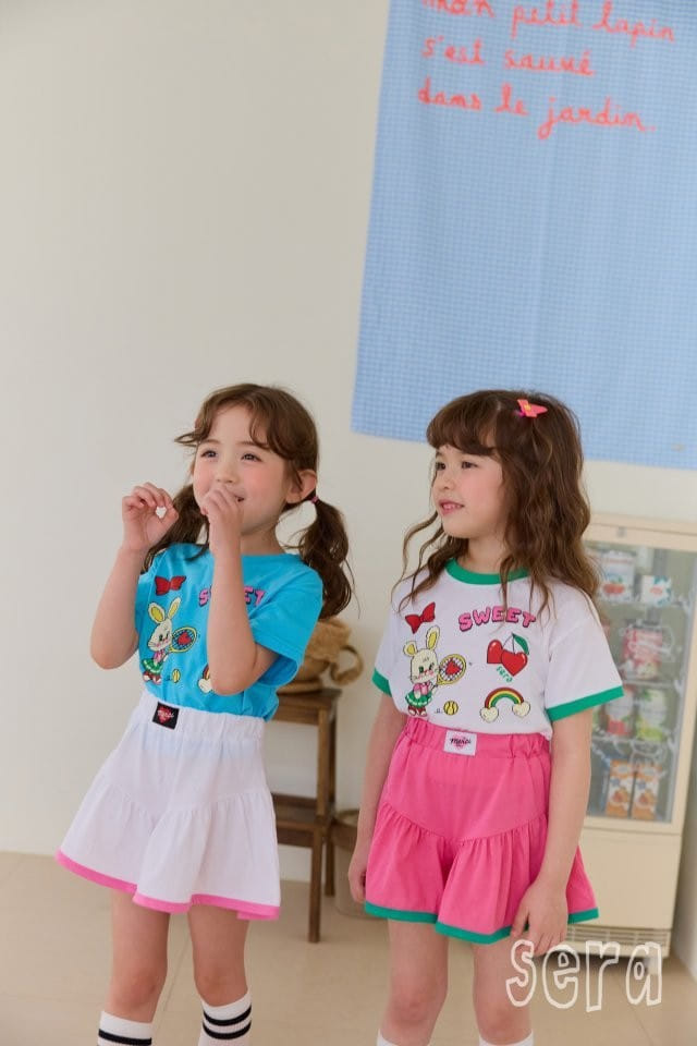 Sera - Korean Children Fashion - #childofig - Sweet Skirt Pants Top Bottom Set - 9