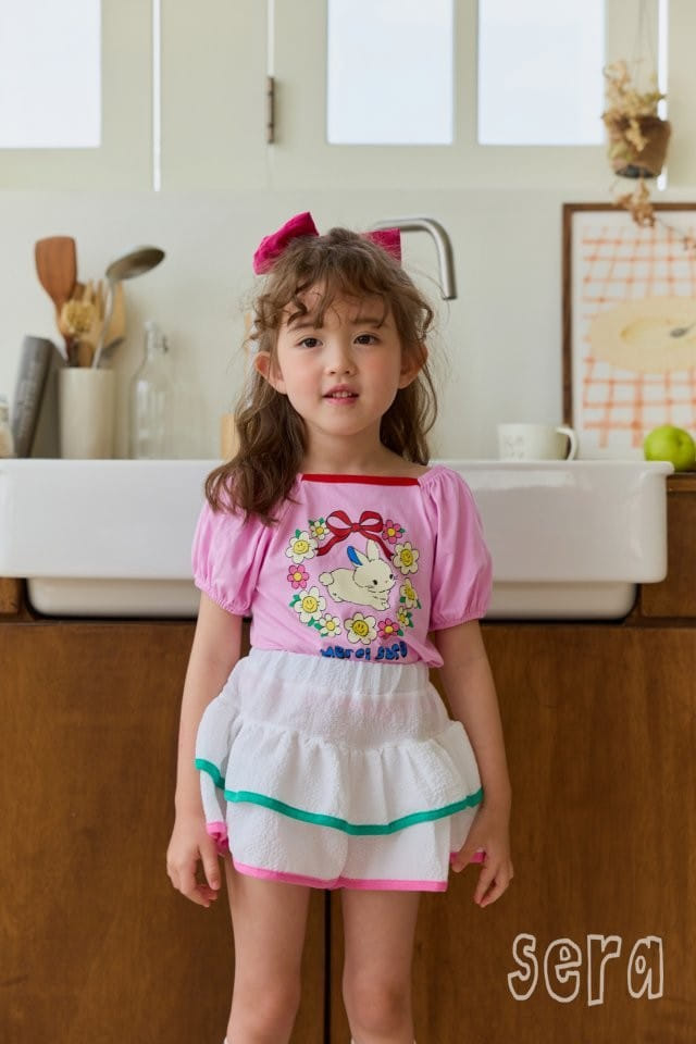 Sera - Korean Children Fashion - #childofig - Raglan Daisy Tee - 11