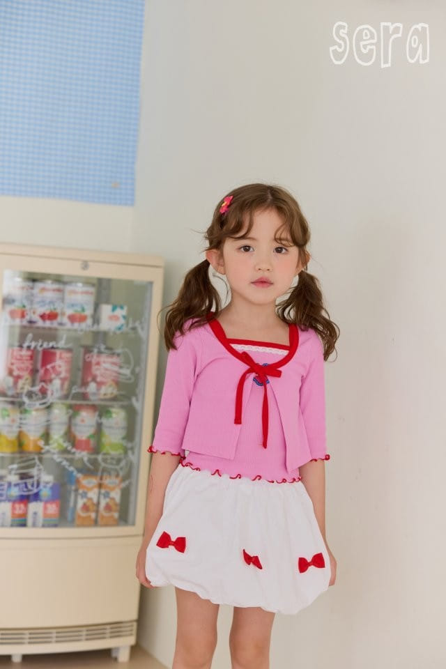 Sera - Korean Children Fashion - #childofig - Rib Cardigan Set - 9