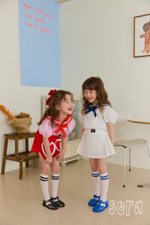 Sera - Korean Children Fashion - #childofig - Sailor Blouse - 7