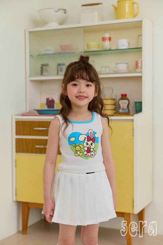 Sera - Korean Children Fashion - #childofig - Preppy Wrinkle Skirt - 7