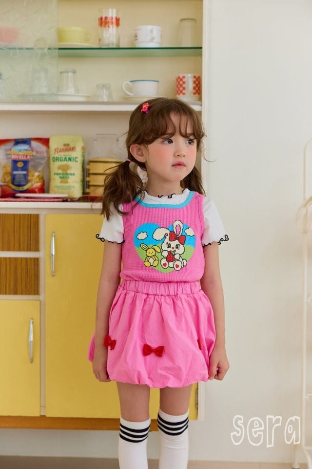 Sera - Korean Children Fashion - #childofig - Ribbon Balloon Skirt - 4