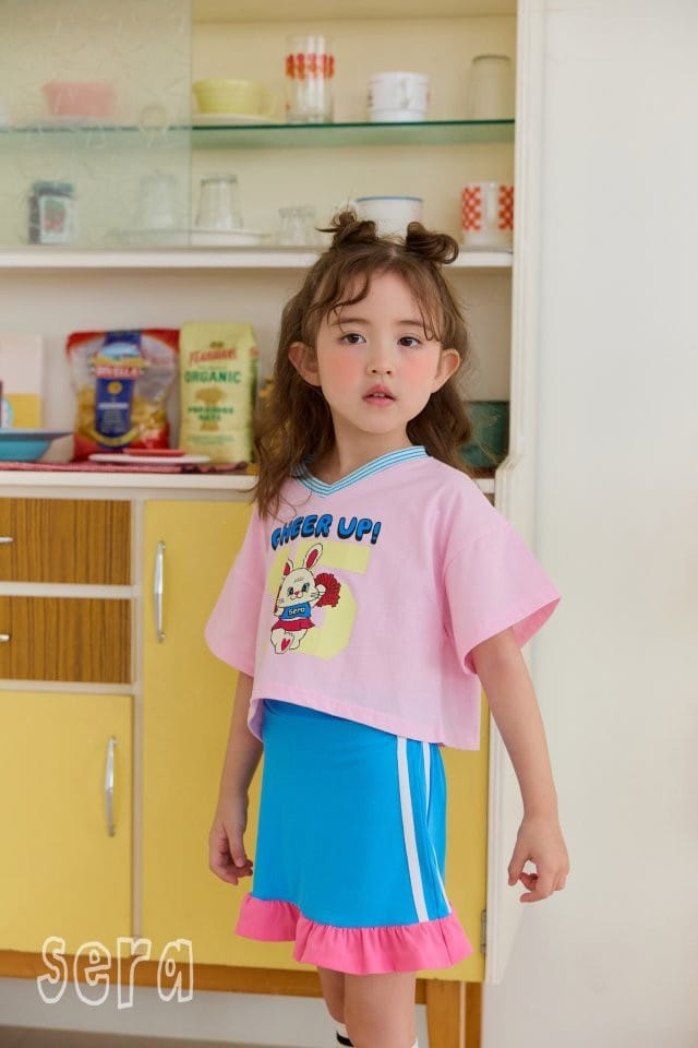 Sera - Korean Children Fashion - #childofig - Frill Tape Skirt - 2