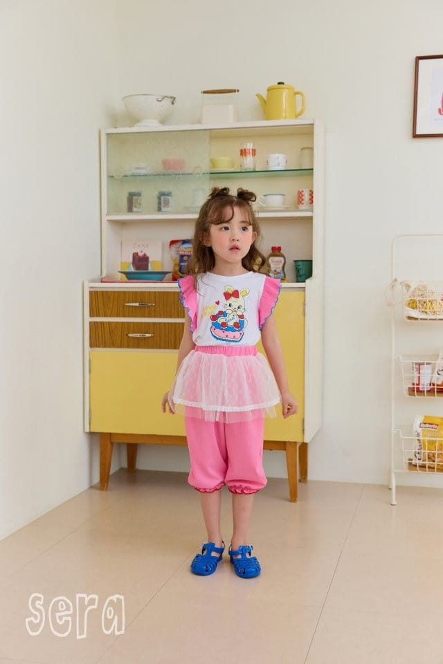 Sera - Korean Children Fashion - #designkidswear - Cake Frill Tee - 2