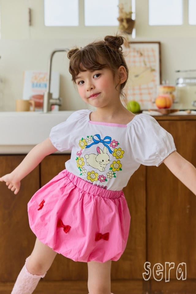 Sera - Korean Children Fashion - #discoveringself - Ribbon Balloon Skirt - 7