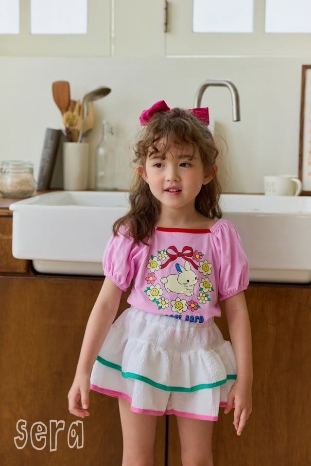 Sera - Korean Children Fashion - #fashionkids - Raglan Daisy Tee - 2