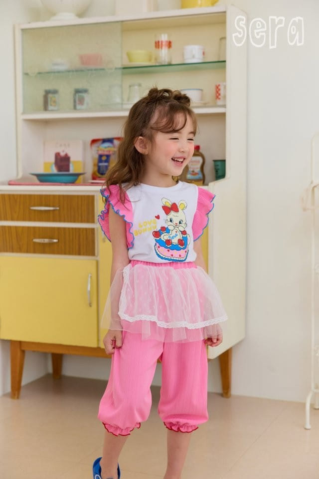 Sera - Korean Children Fashion - #kidsshorts - Cake Frill Tee - 5