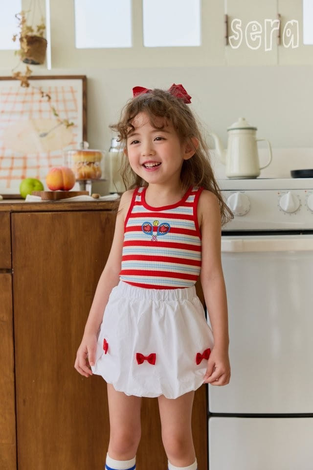 Sera - Korean Children Fashion - #kidsshorts - Ribbon Balloon Skirt - 9