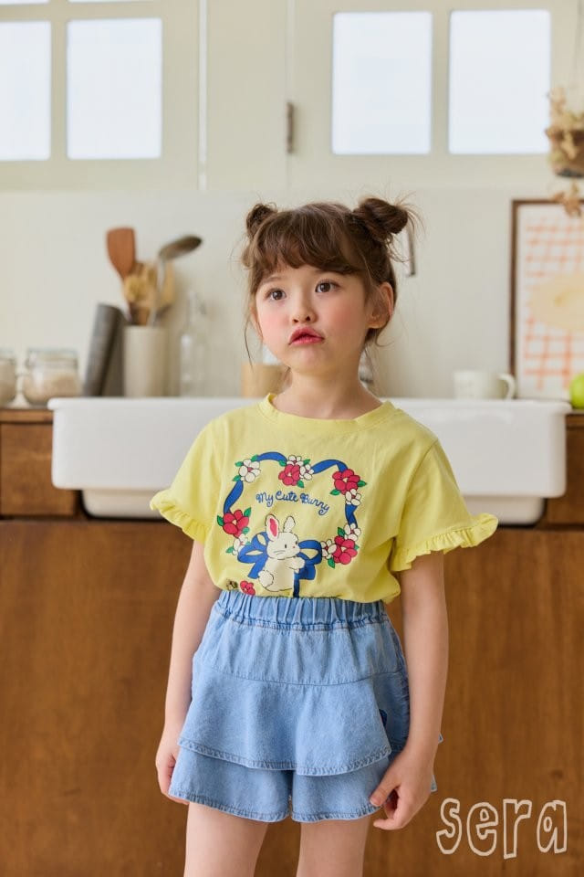 Sera - Korean Children Fashion - #kidsstore - Tape Flower Tee - 5