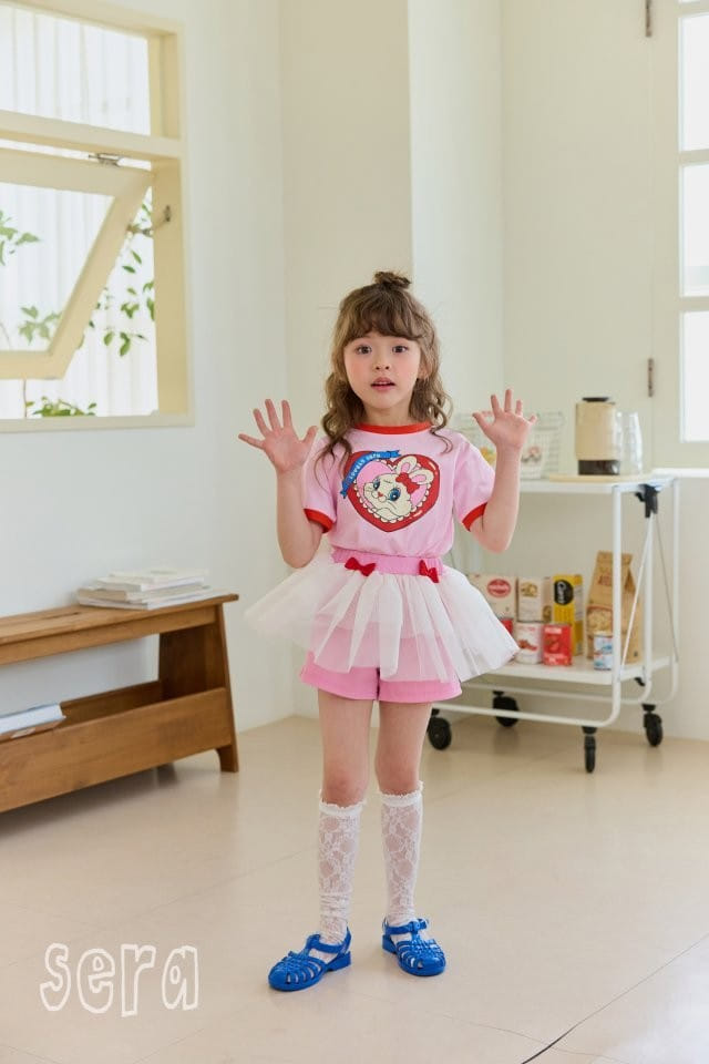 Sera - Korean Children Fashion - #kidsstore - Sha Ribbon Kan Kan Pants - 6