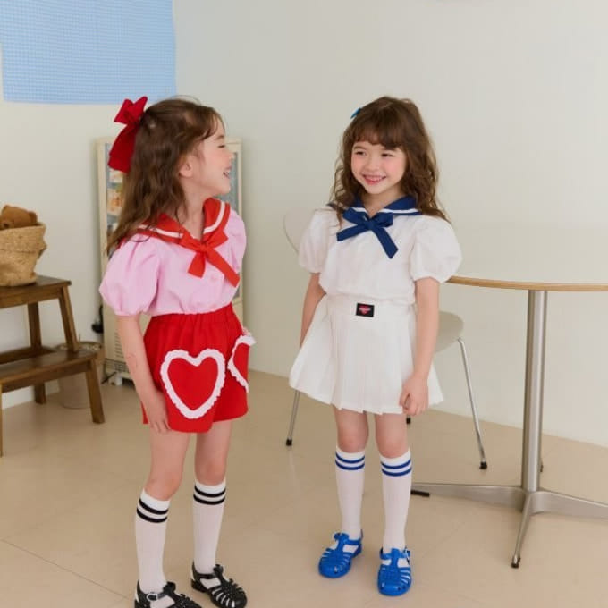 Sera - Korean Children Fashion - #kidzfashiontrend - Sailor Blouse