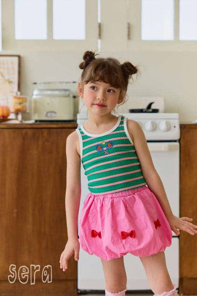 Sera - Korean Children Fashion - #kidzfashiontrend - Ribbon Balloon Skirt - 11