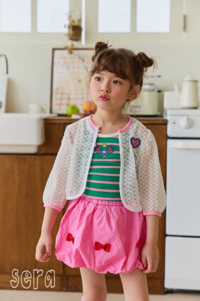 Sera - Korean Children Fashion - #littlefashionista - Heart Scasi Cardigan - 2