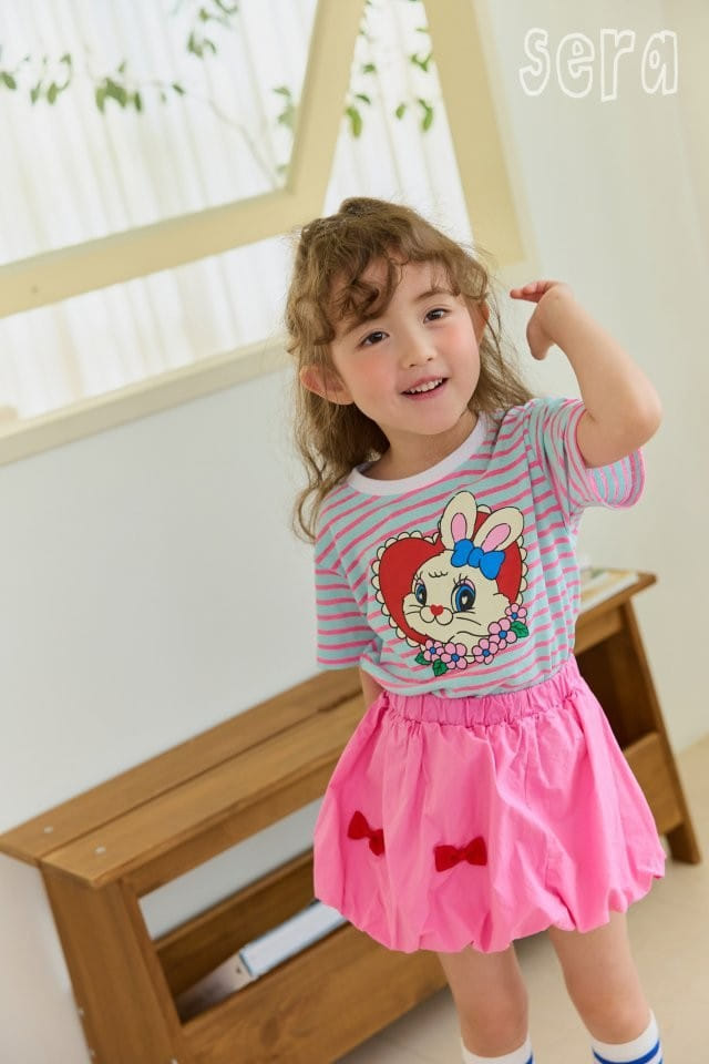 Sera - Korean Children Fashion - #magicofchildhood - Heart ST Short Sleeve Tee - 7