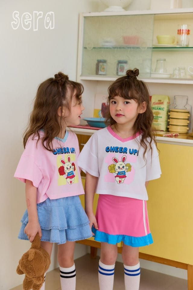 Sera - Korean Children Fashion - #magicofchildhood - V Neck Number Tee - 11