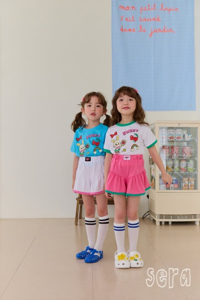 Sera - Korean Children Fashion - #prettylittlegirls - Sweet Skirt Pants Top Bottom Set - 5