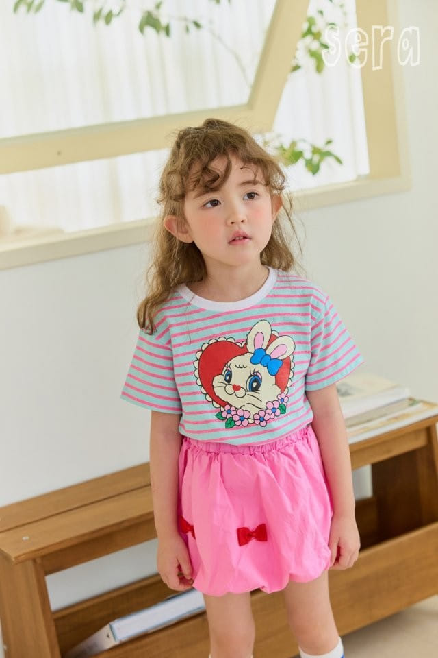 Sera - Korean Children Fashion - #prettylittlegirls - Heart ST Short Sleeve Tee - 9