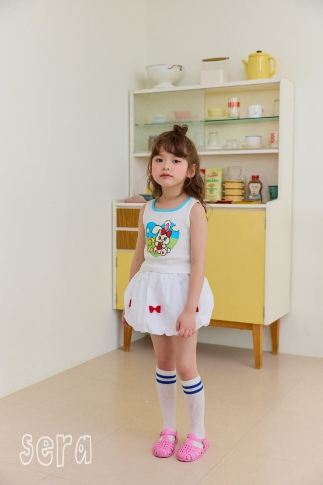 Sera - Korean Children Fashion - #prettylittlegirls - Ribbon Balloon Skirt - 2