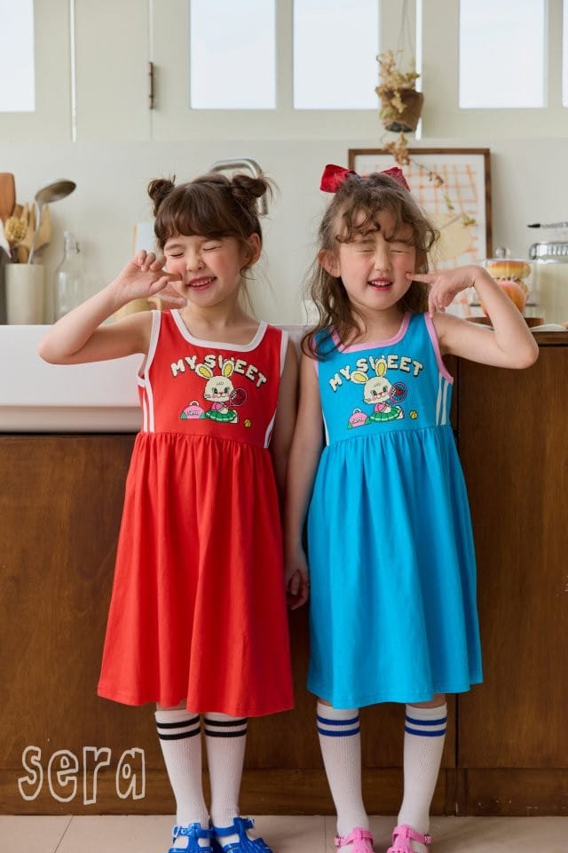 Sera - Korean Children Fashion - #stylishchildhood - Tennis Sleeveless One-Piece - 9