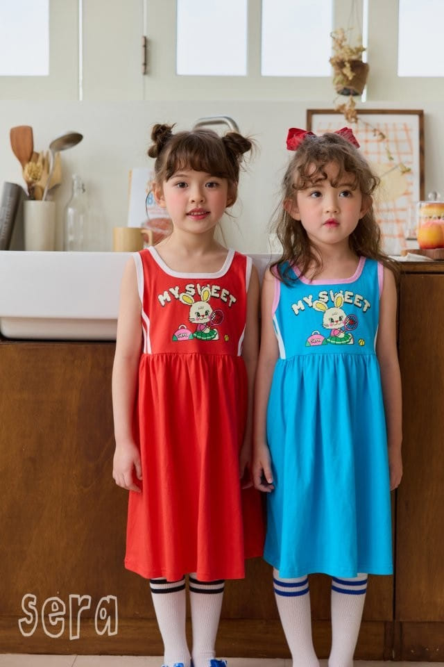 Sera - Korean Children Fashion - #todddlerfashion - Tennis Sleeveless One-Piece - 7