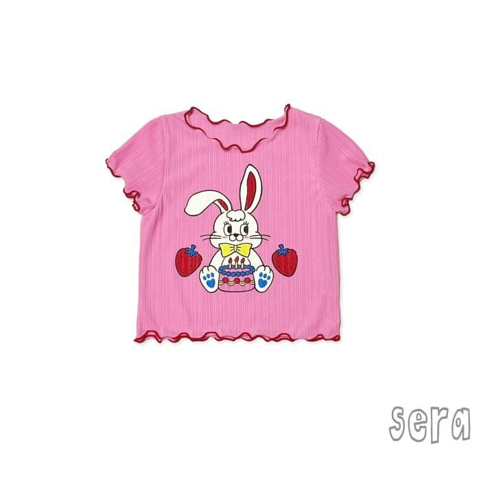 Sera - Korean Children Fashion - #toddlerclothing - Cool Rabbit Tee - 11