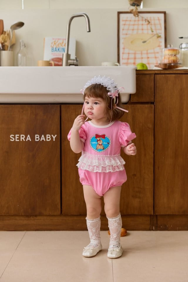 Sera baby - Korean Baby Fashion - #babyboutiqueclothing - Lace Body Suit - 11