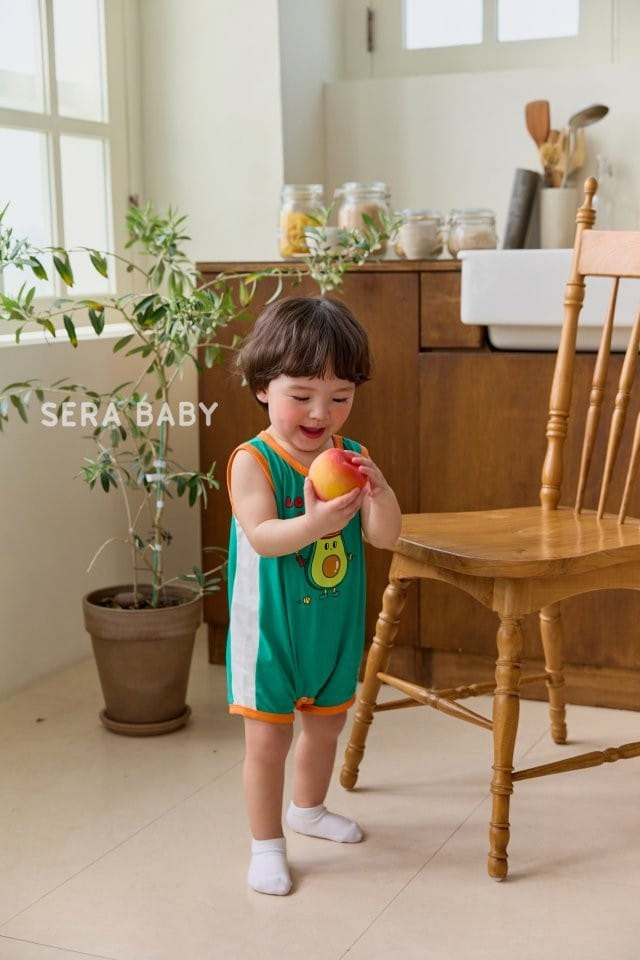 Sera baby - Korean Baby Fashion - #babyfever - Avocado Body Suit - 3