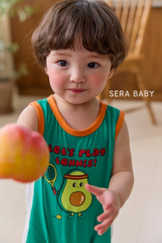 Sera baby - Korean Baby Fashion - #babyfever - Avocado Body Suit - 4