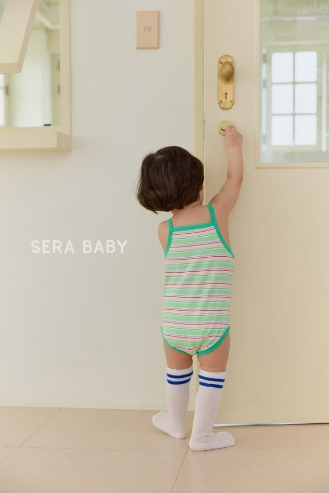 Sera baby - Korean Baby Fashion - #babylifestyle - Chick String ST Body Suit - 11