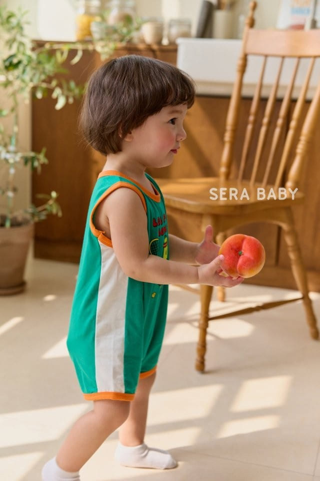 Sera baby - Korean Baby Fashion - #babyoninstagram - Avocado Body Suit - 6