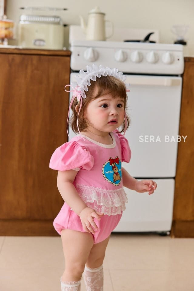 Sera baby - Korean Baby Fashion - #babyoninstagram - Lace Body Suit - 2