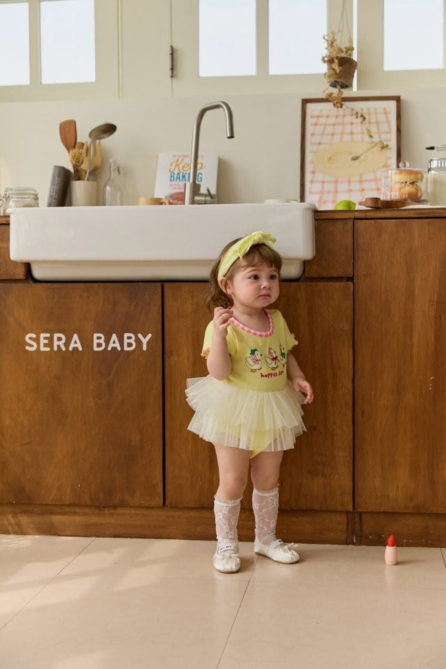 Sera baby - Korean Baby Fashion - #babyootd - Sha Chick Body Suit - 2