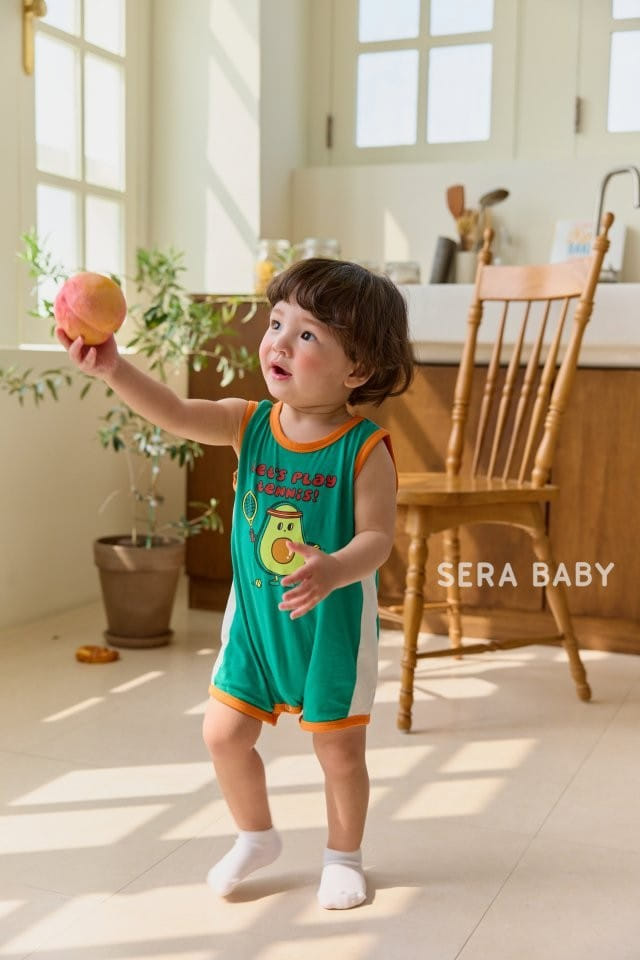 Sera baby - Korean Baby Fashion - #babyoutfit - Avocado Body Suit - 8