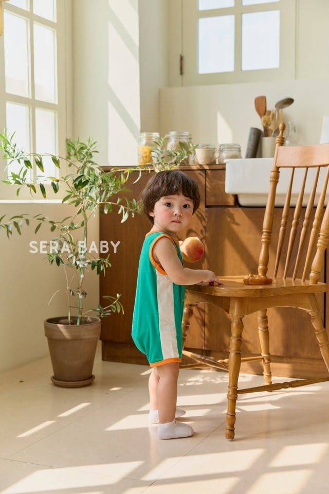 Sera baby - Korean Baby Fashion - #babyoutfit - Avocado Body Suit - 9