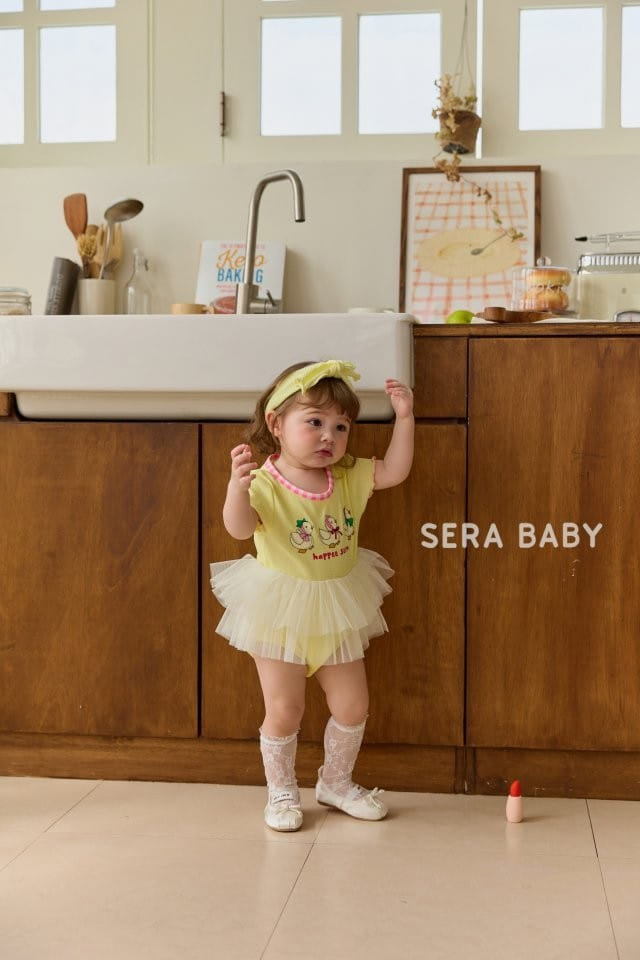 Sera baby - Korean Baby Fashion - #babyoutfit - Sha Chick Body Suit - 3