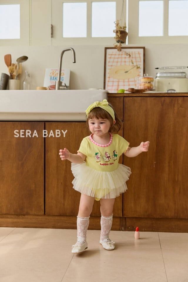 Sera baby - Korean Baby Fashion - #babyoutfit - Sha Chick Body Suit - 4