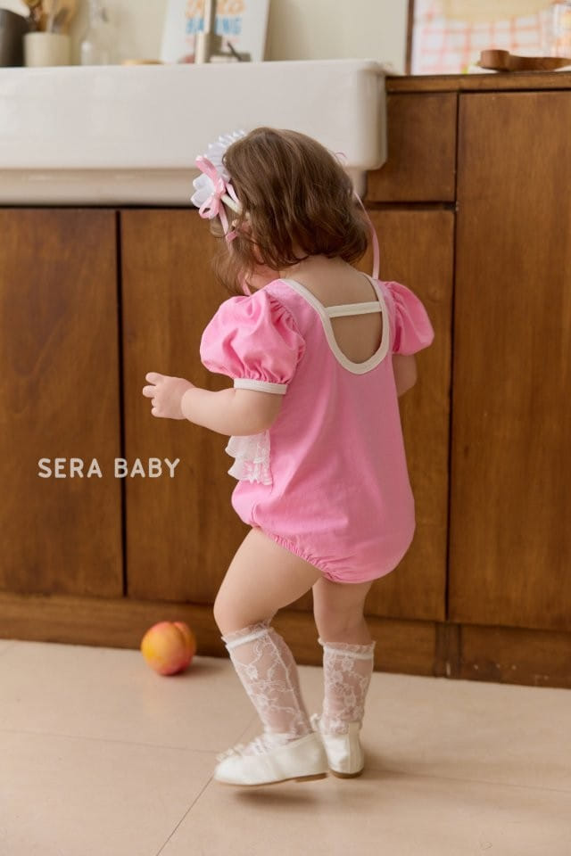 Sera baby - Korean Baby Fashion - #babywear - Lace Body Suit - 6