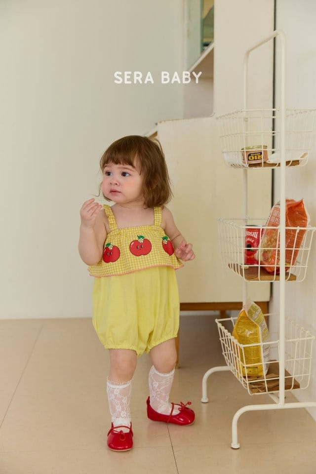 Sera baby - Korean Baby Fashion - #onlinebabyshop - Frill String Body Suit