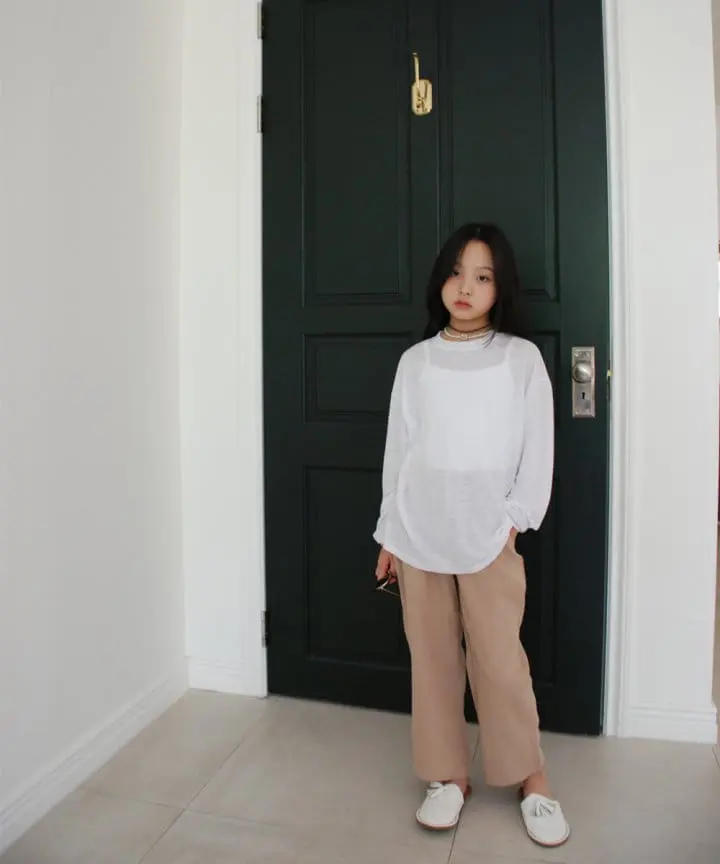 Shurrcca - Korean Children Fashion - #kidsshorts - Silky L Tee - 3