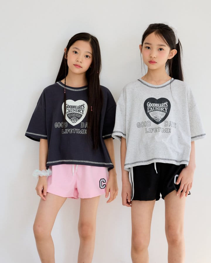 Sm2 - Korean Children Fashion - #Kfashion4kids - Line Tape Pants