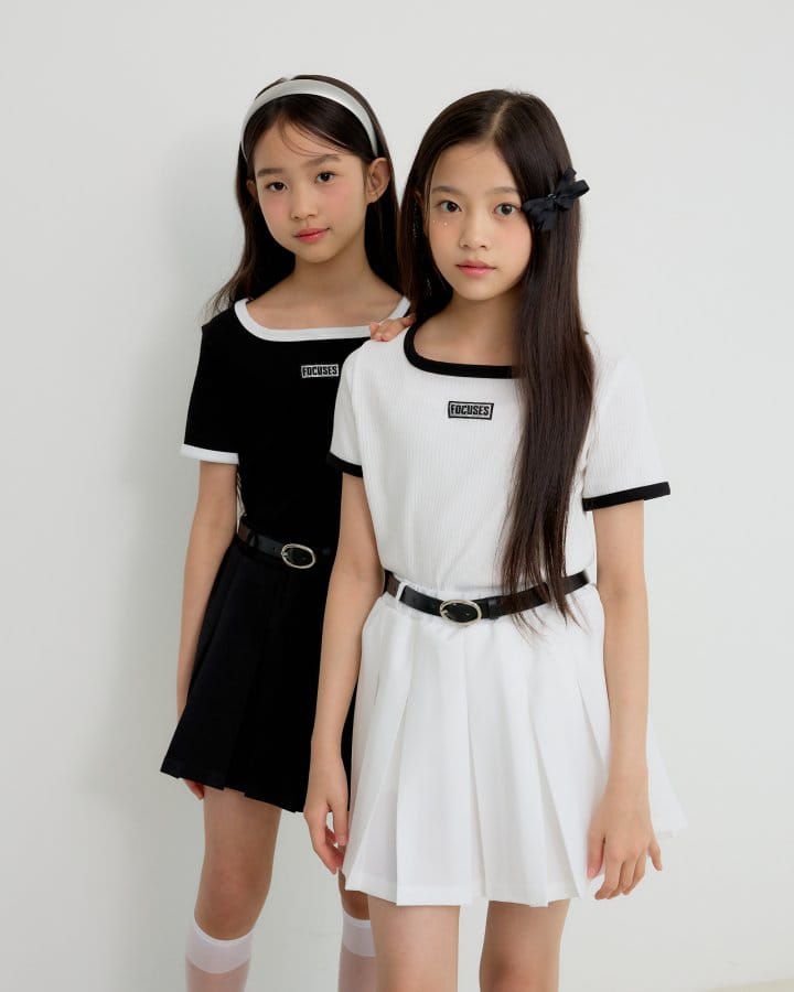 Sm2 - Korean Children Fashion - #childofig - Square Rib Tee