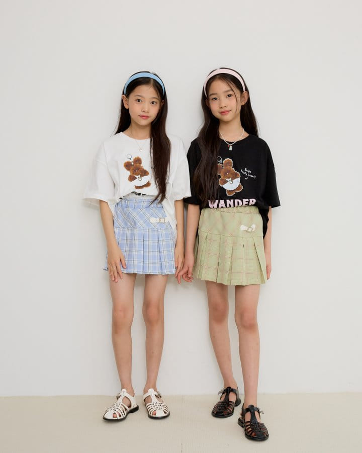 Sm2 - Korean Children Fashion - #kidsshorts - Kitsch Bear Tee