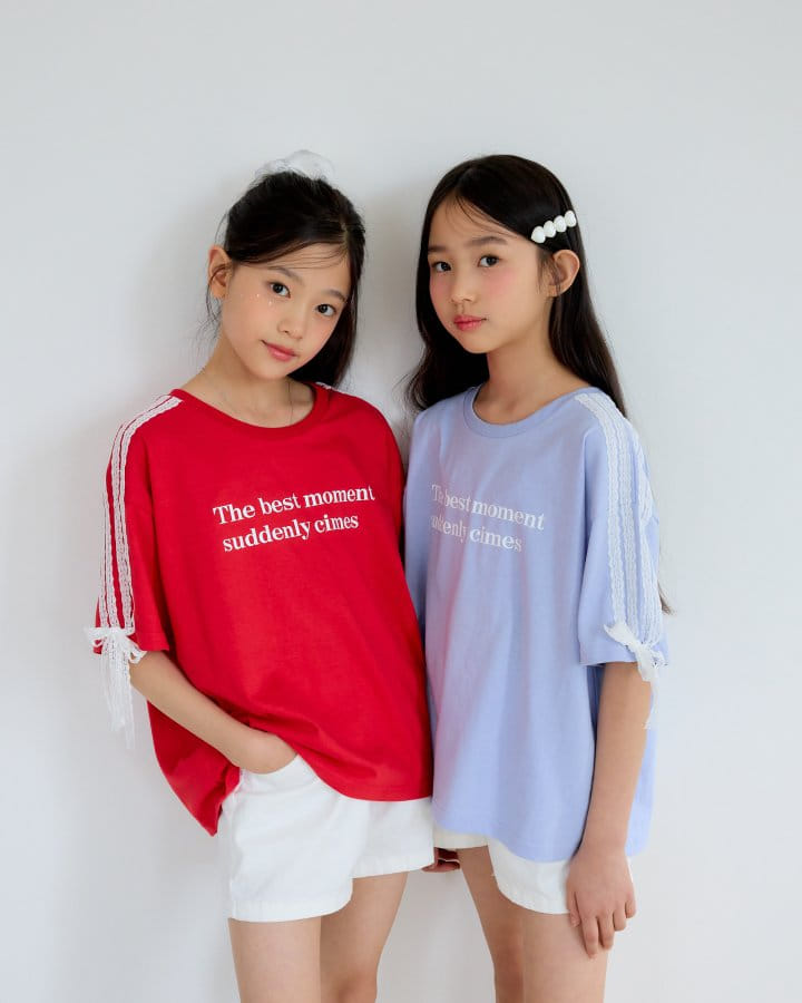 Sm2 - Korean Children Fashion - #prettylittlegirls - Lovely Lace Tee