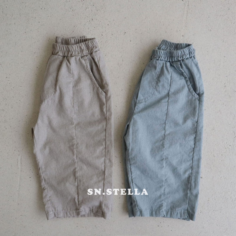 Sn.stella - Korean Children Fashion - #childofig - Pig Wide Pants - 9