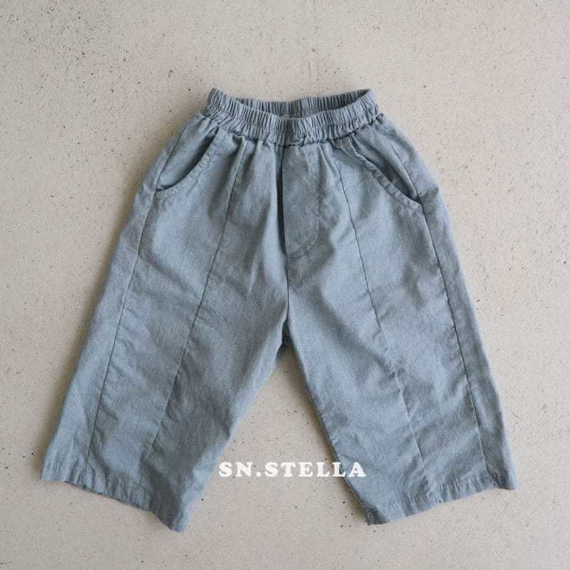 Sn.stella - Korean Children Fashion - #kidzfashiontrend - Pig Wide Pants - 3