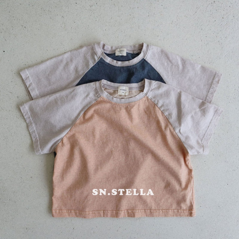 Sn.stella - Korean Children Fashion - #littlefashionista - Pig Raglan Tee - 7